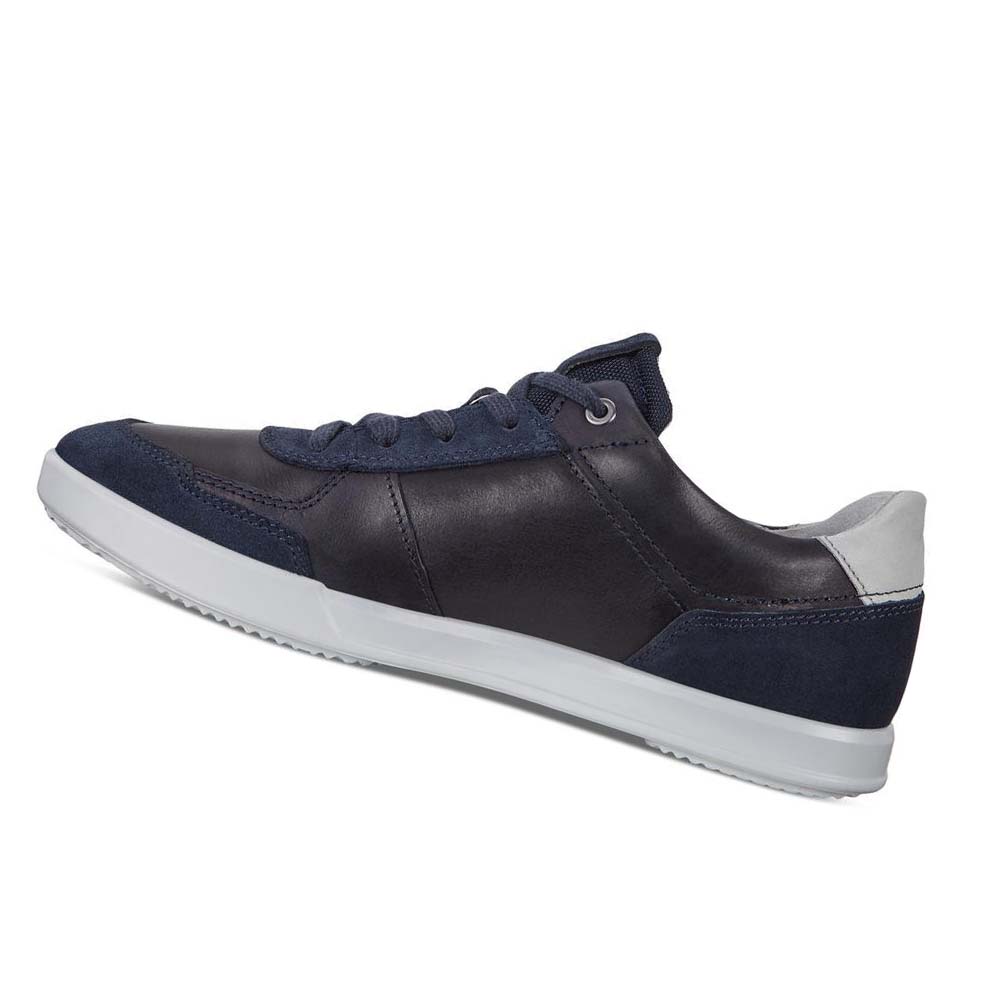 Men's Ecco Collin 2.0 Sneakers Blue | USA 614VRW